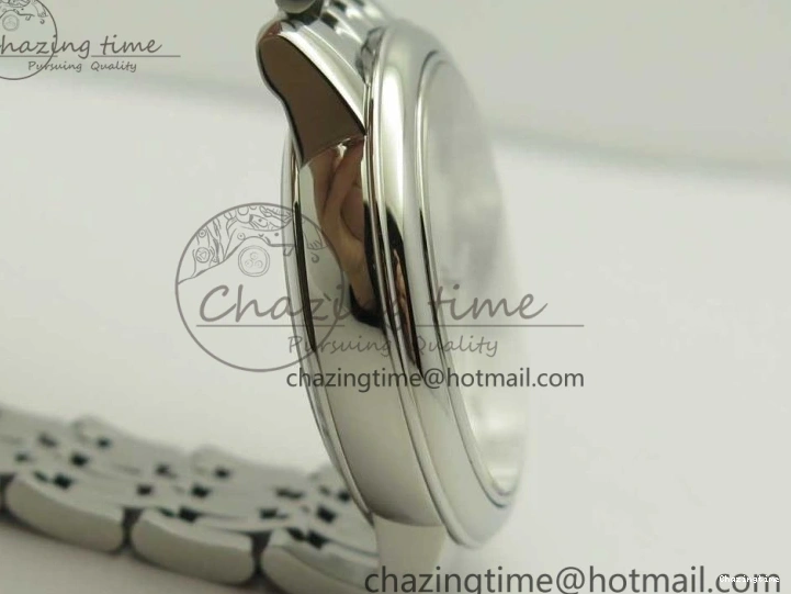 0227 BestValue De Ville Prestige Ladies 32.7mm SS MKF 1:1 Best Edition White Dial SS Markers on SS Bracelet MIYOTA 7971